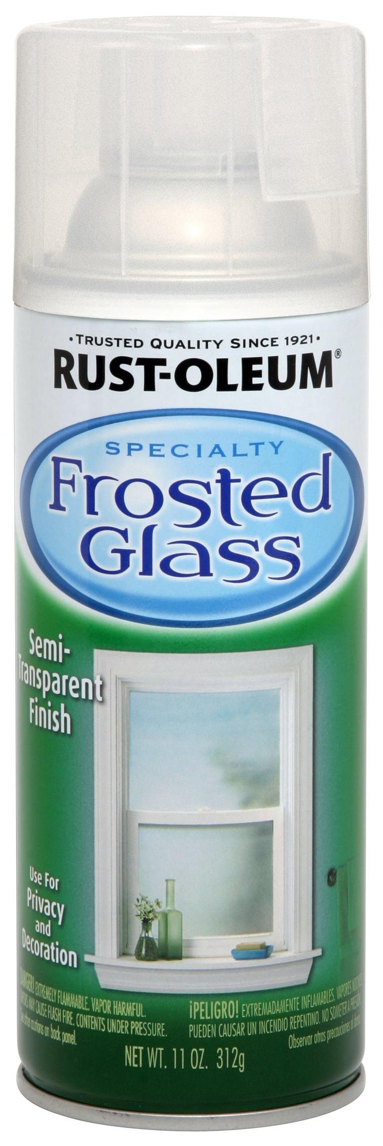 Rust-Oleum Frosted Glass 11 Oz. Clear Spray Finish