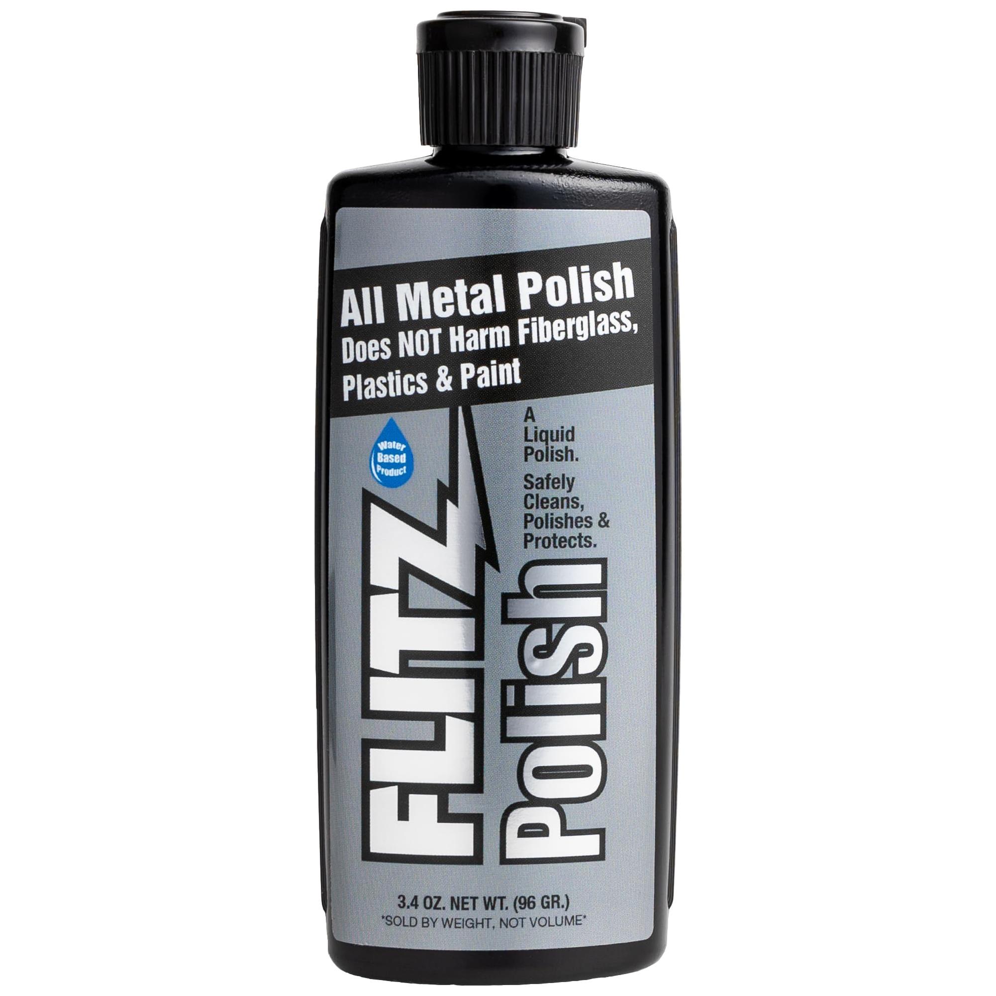 Flitz 3.4 Oz. Metal, Plastic, & Fiberglass Liquid Polish