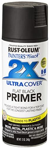 Rust-Oleum Painter's Touch 2X Ultra Cover Flat Black Spray Paint Primer