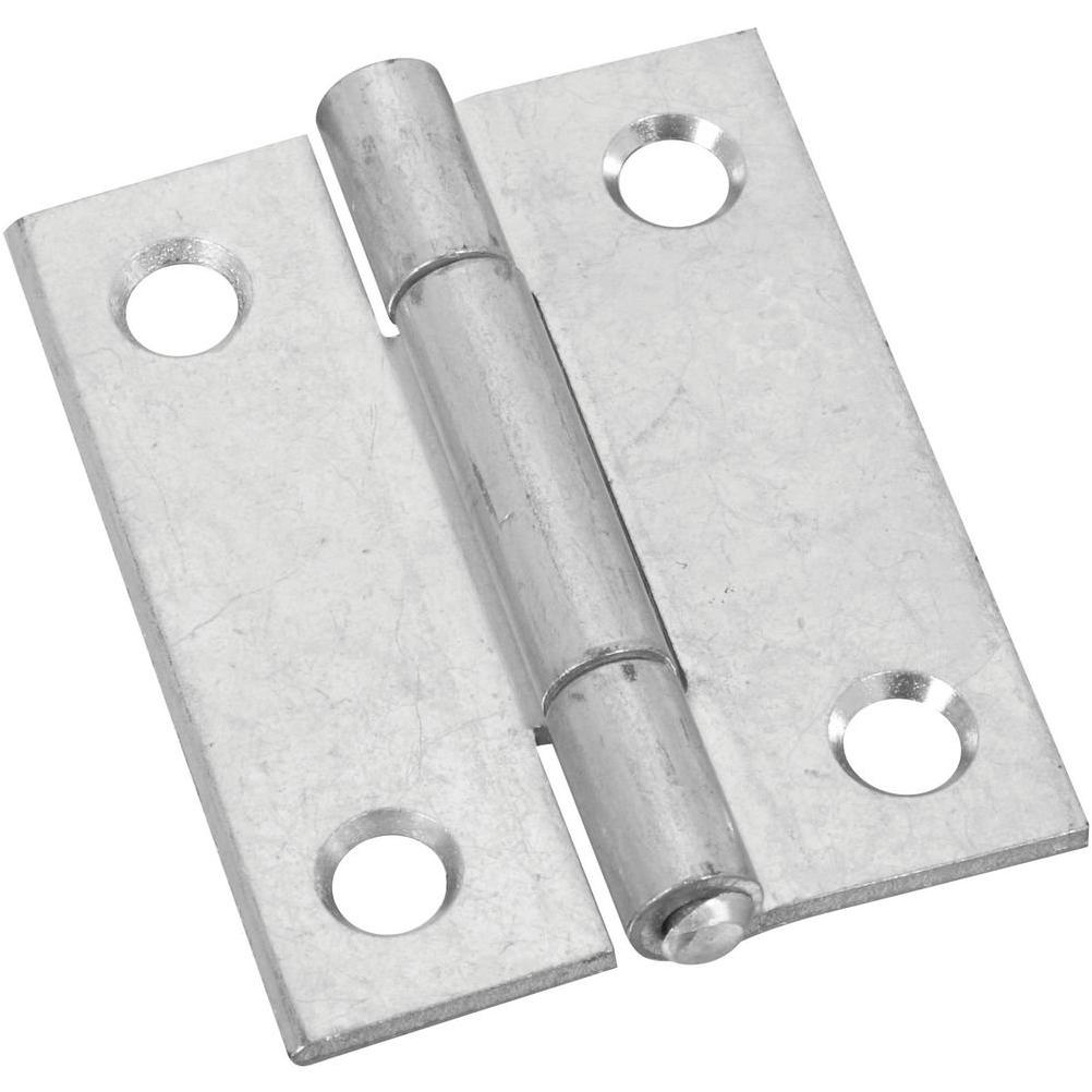 National Hardware 2 In. Zinc Tight-Pin Narrow Hinge (2-Pack)
