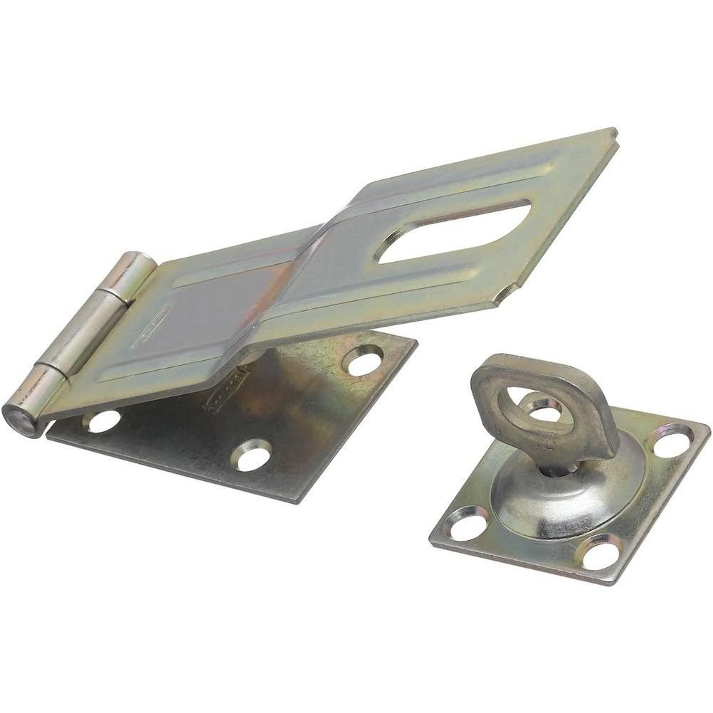 National Hardware 6 In. Zinc Swivel Safety Hasp