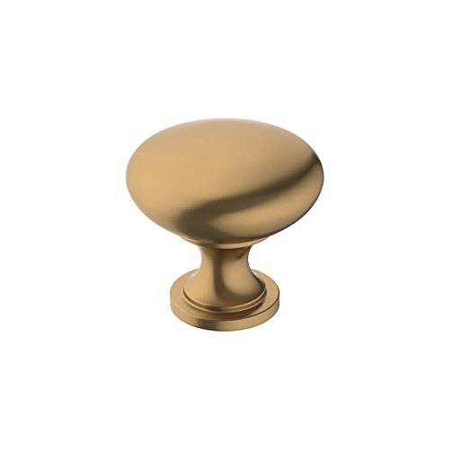 Amerock Edona 1.25 In. Dia. Round Champagne Bronze Cabinet Knob