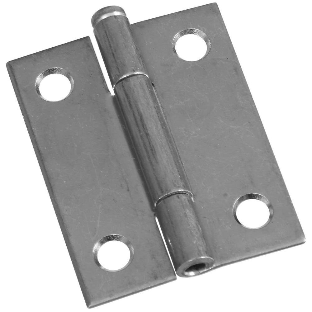 National Hardware 2 In. Zinc Loose-Pin Narrow Hinge (2-Pack)