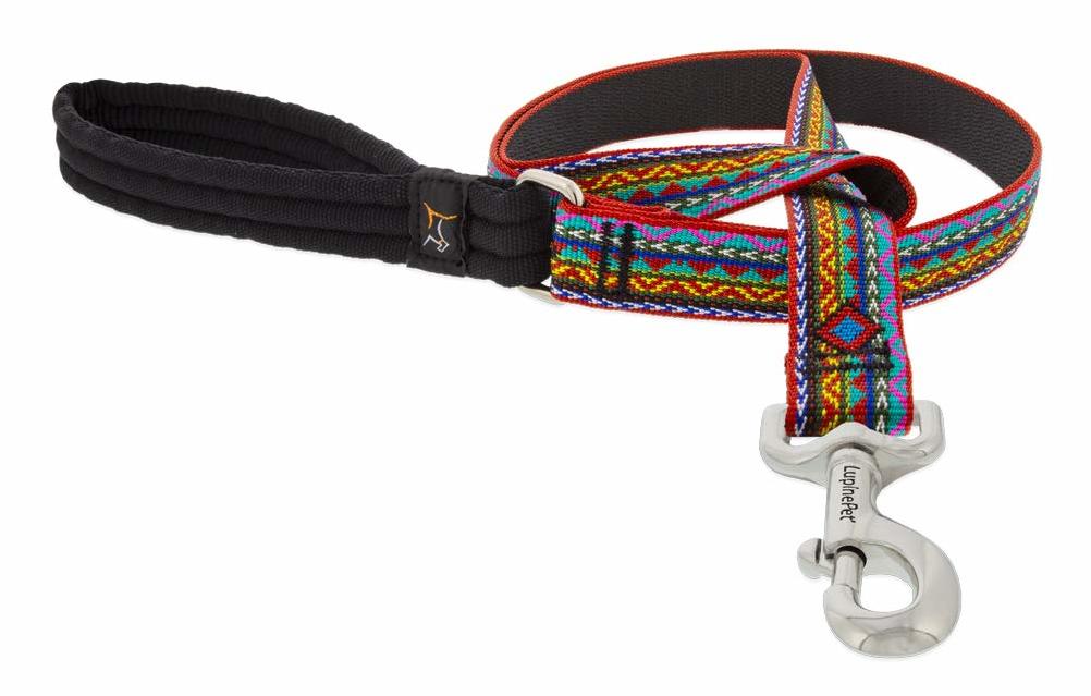 Lupine 1 In. x 6 Ft. Woven Pattern El Paso Dog Leash