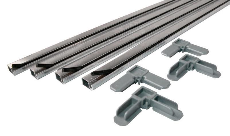 Prime-Line 3/4 In. x 5/16 In. x 3 Ft. Mill Screen Frame Kit