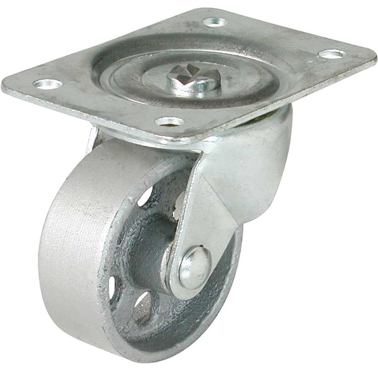 Shepherd Hardware 4 In. Cast-Iron General-Duty Swivel Plate Caster