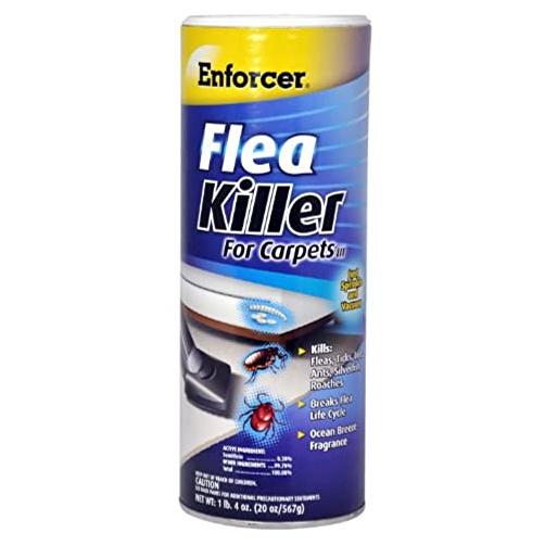 Enforcer 20 Oz. Ready To Use Powder Tick & Flea Killer For Carpets