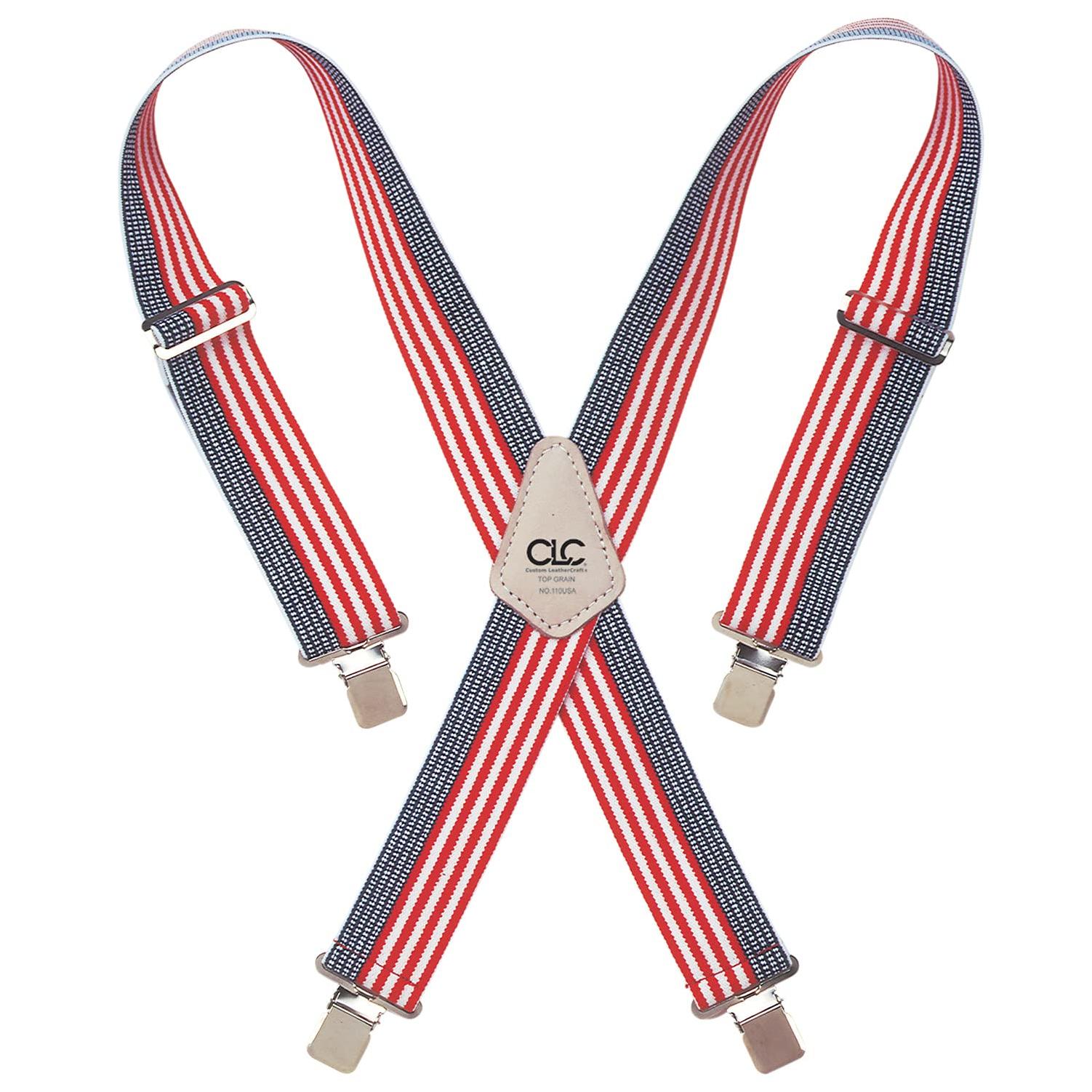 Custom Leathercraft Ruler Pattern Work Suspenders