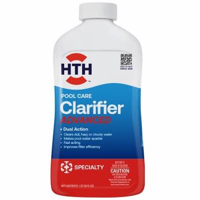 HTH Pool Care 1 Qt.  Liquid Clarifier Advanced