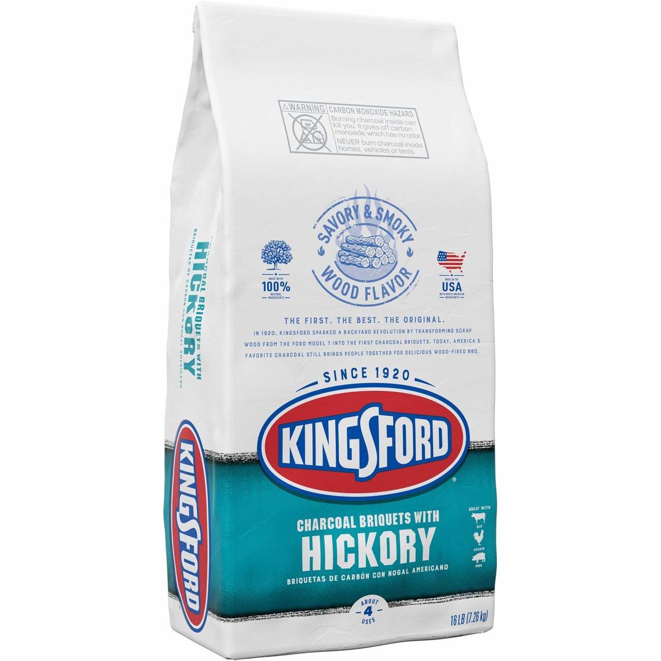 Kingsford 16 Lb. Hickory Briquets Charcoal