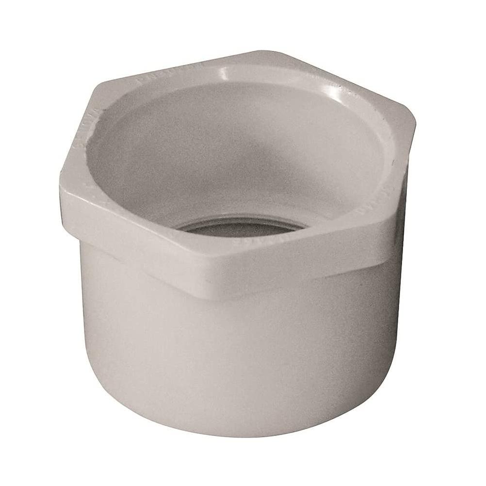 Charlotte Pipe 1-1/2 In. SPG x 1-1/4 In. Slip Schedule 40 PVC Bushing