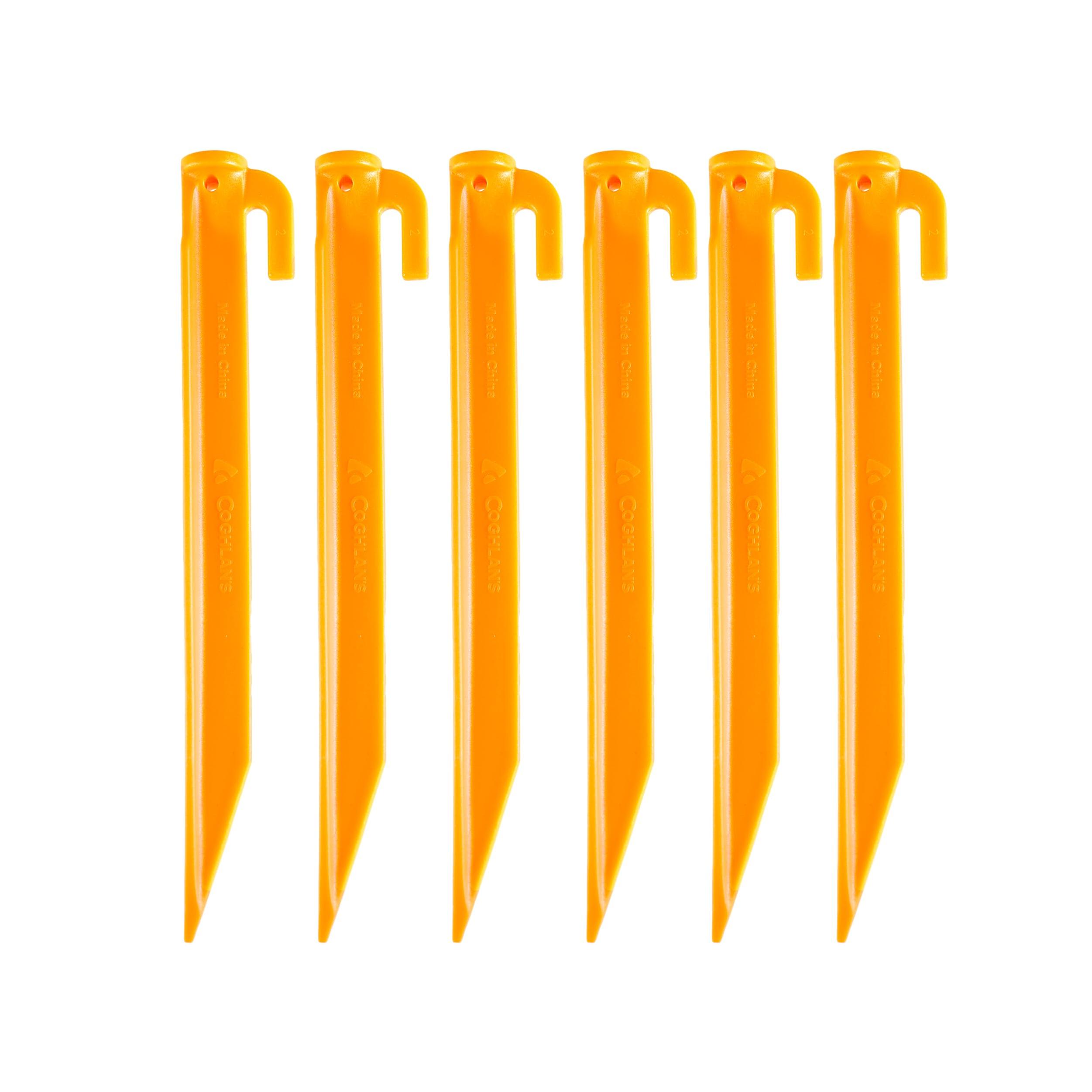 Coghlans 9 In.  Recycled Polypropylene Tent Peg (6-Pack)