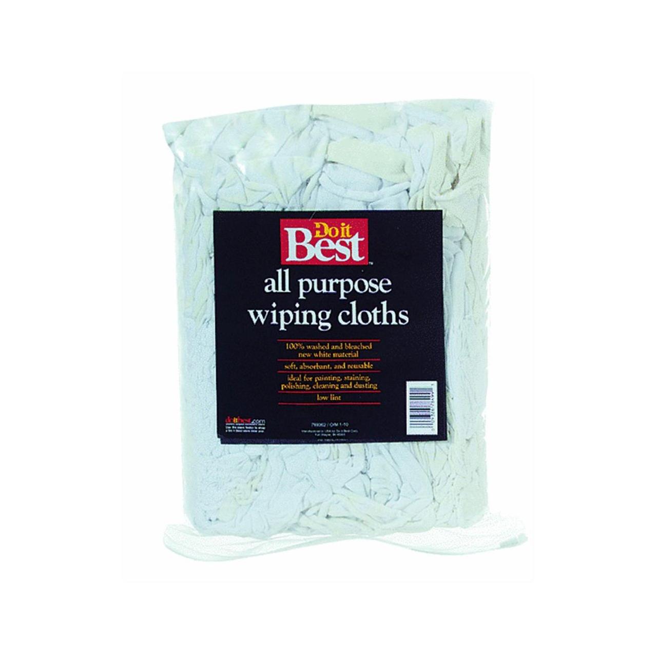 Do it Best White Knit Painter's Rags (4 Lb.)