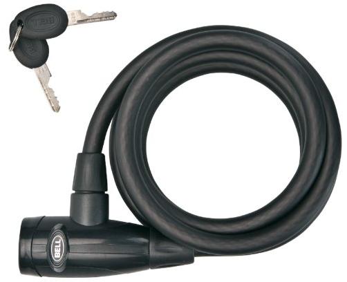 Bell Sports Ballistic 410 6 Ft. x 8mm Braided Steel Cable Bicycle Key Lock