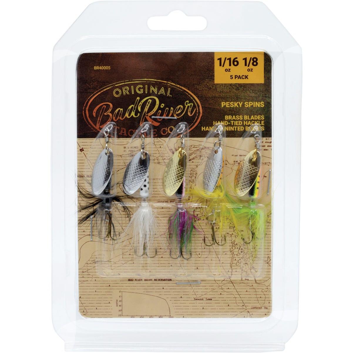 Bad River Pesky Spin Spinners (5-Pack)