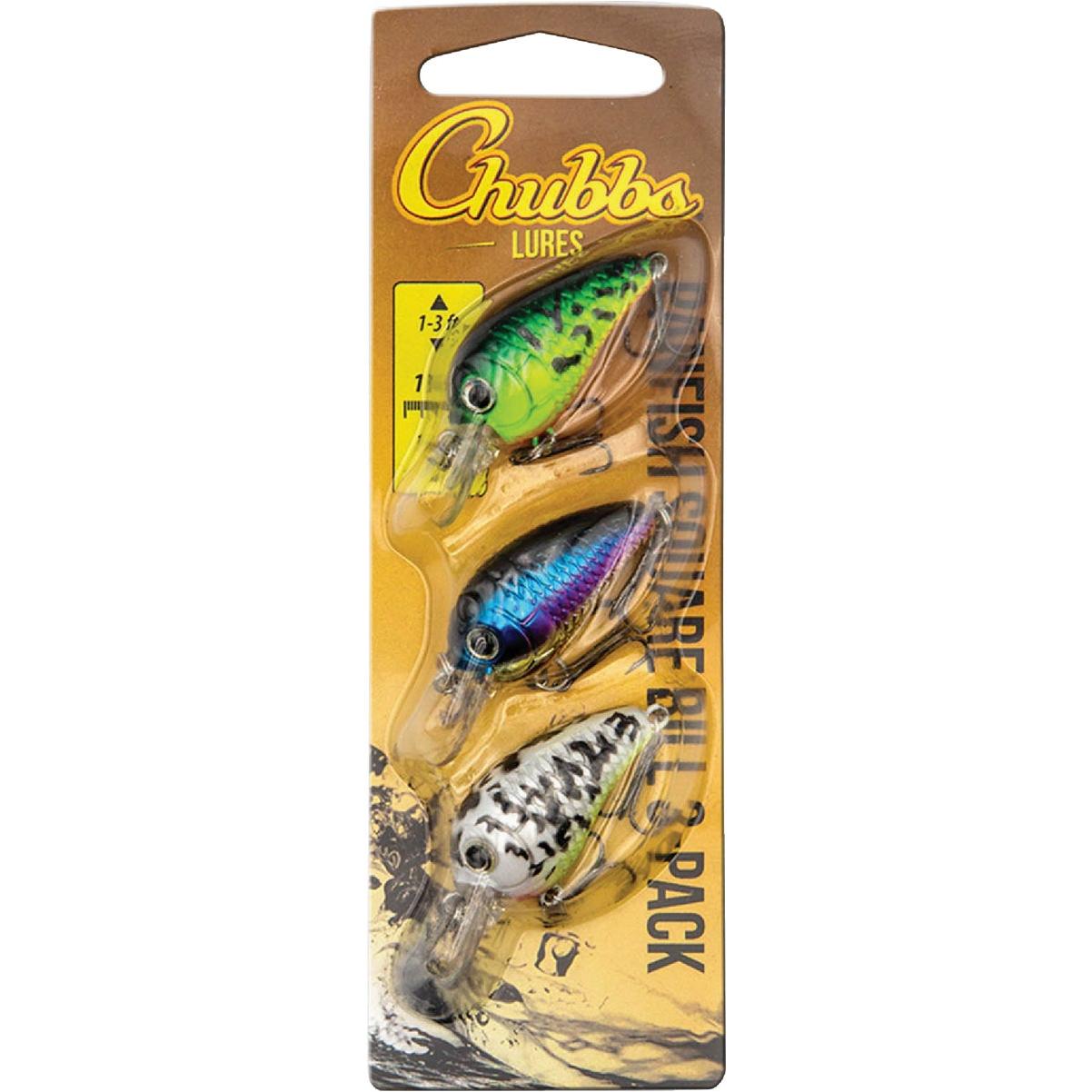 Chubbs Panfish Square Bill Pro Pack (3-Pack)