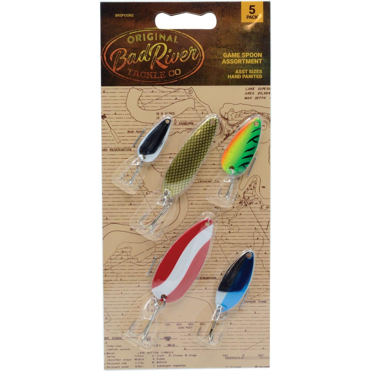 Bad River Spoon Fishing Lure (5-Pack)