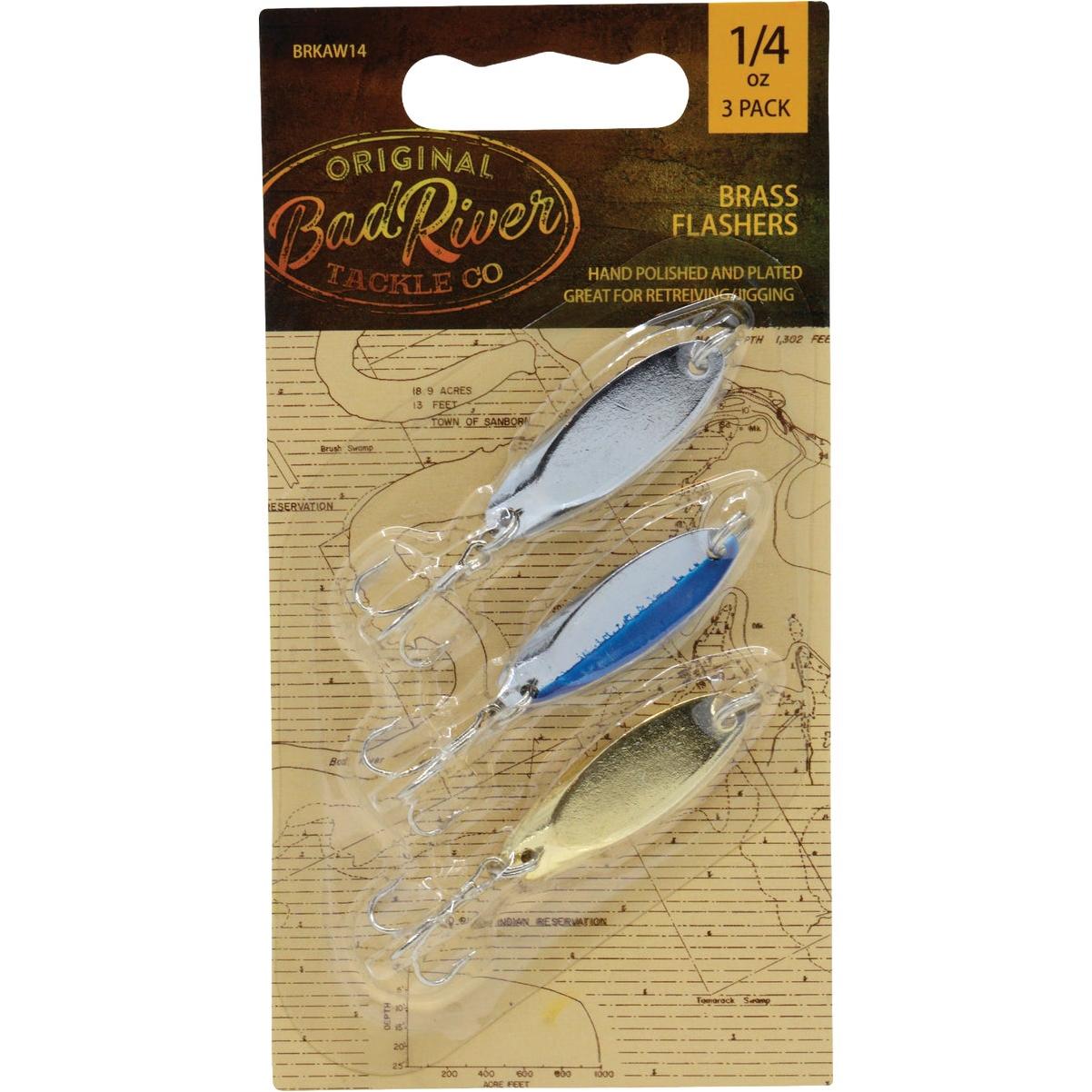 Bad River 1/8 Oz. Brass Flashers (3-Pack)