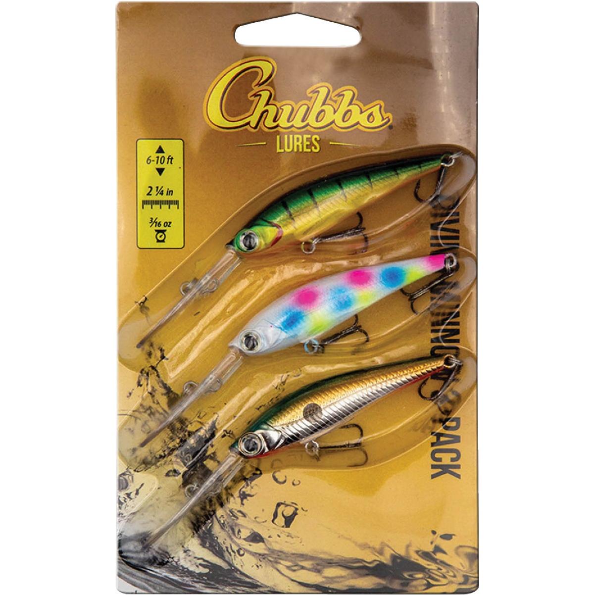 Chubbs Minnow Pro Pack (3-Piece)