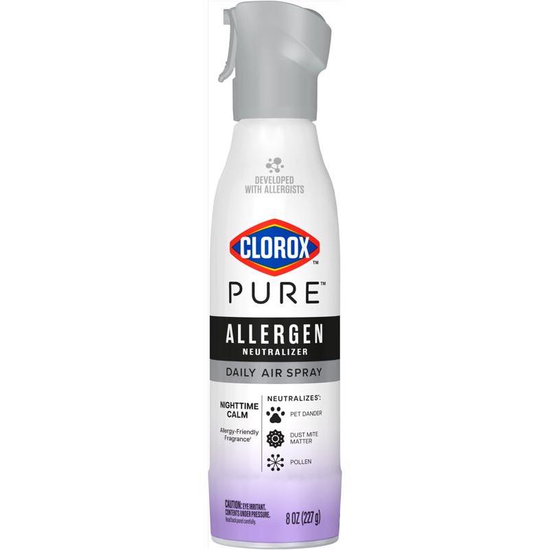 Clorox Pure Nighttime Calm 8 oz Aerosol Air Freshener – Sleep‑Friendly Home Fragrance