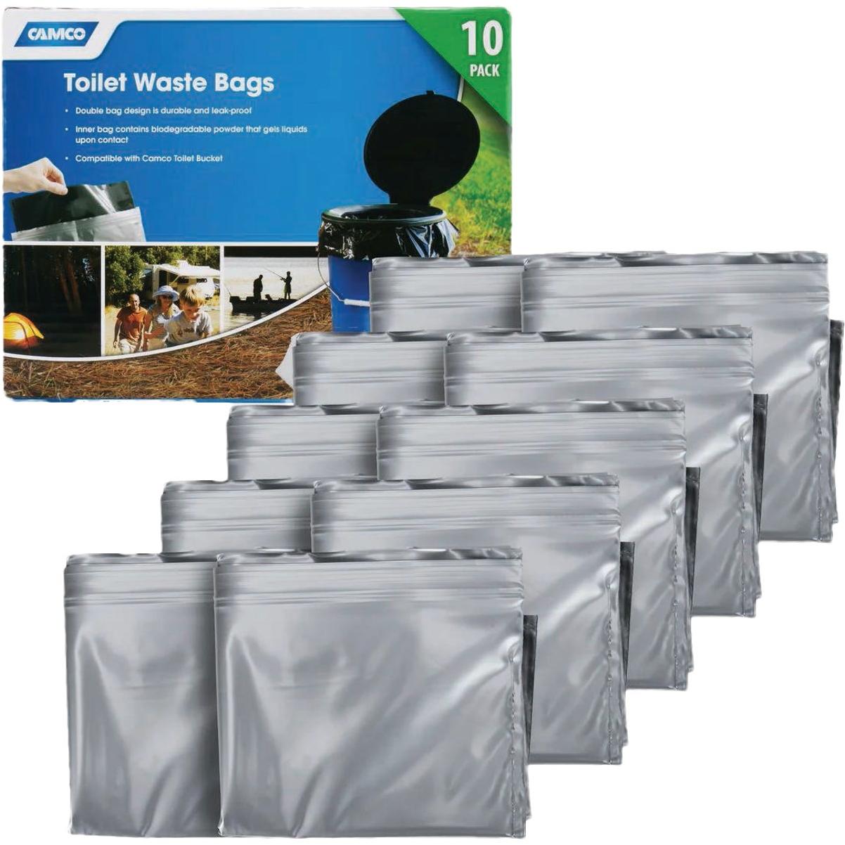 Camco Toilet Waste Bags (10-Pack)