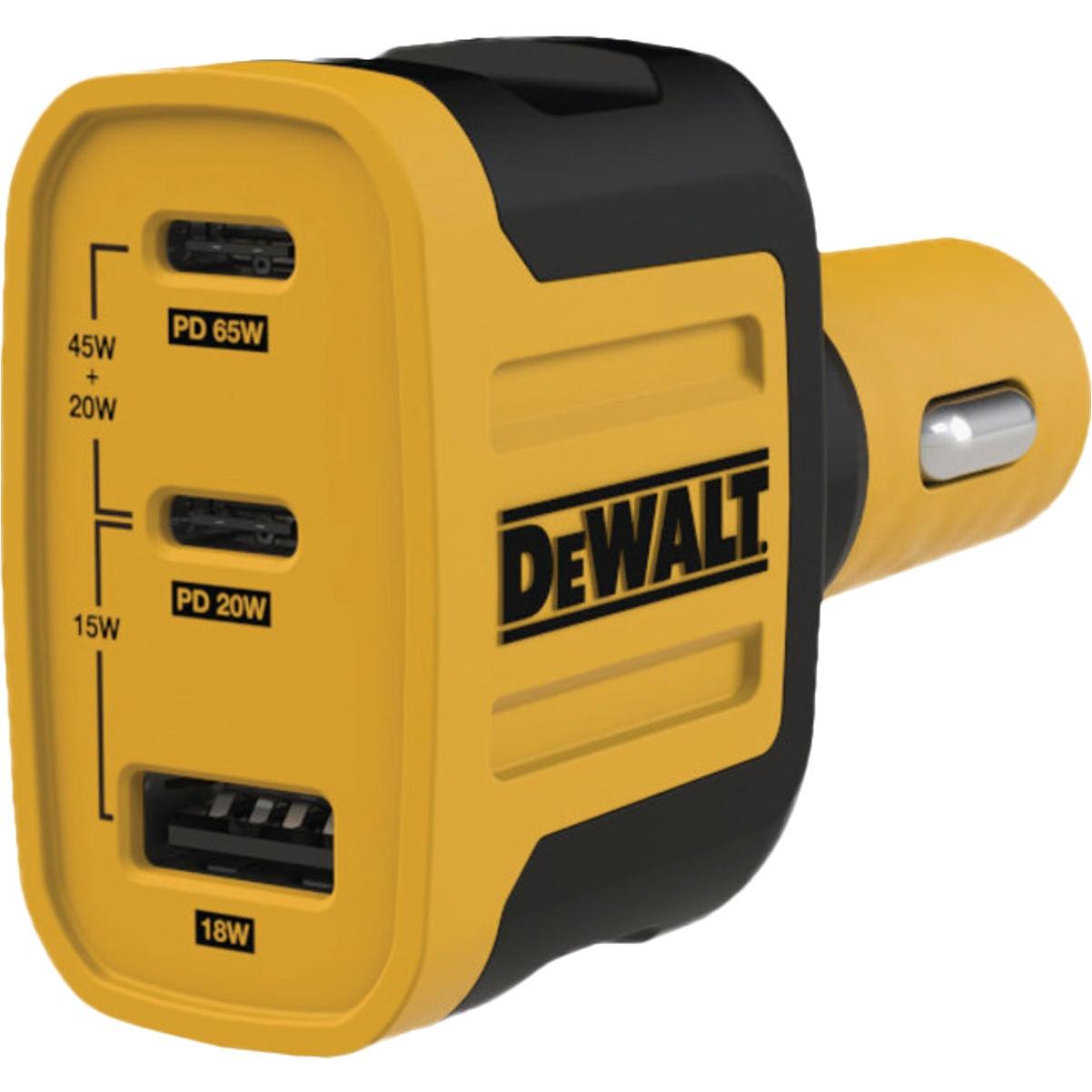 dewalt cigarette charger Electric Vehicle 20v Vehicle Dewalt 20v Battery AINOPE 72W USB C Car Charger Adapter, PD36W reverse polarity DEWALT 65W 3-Port Power Delivery