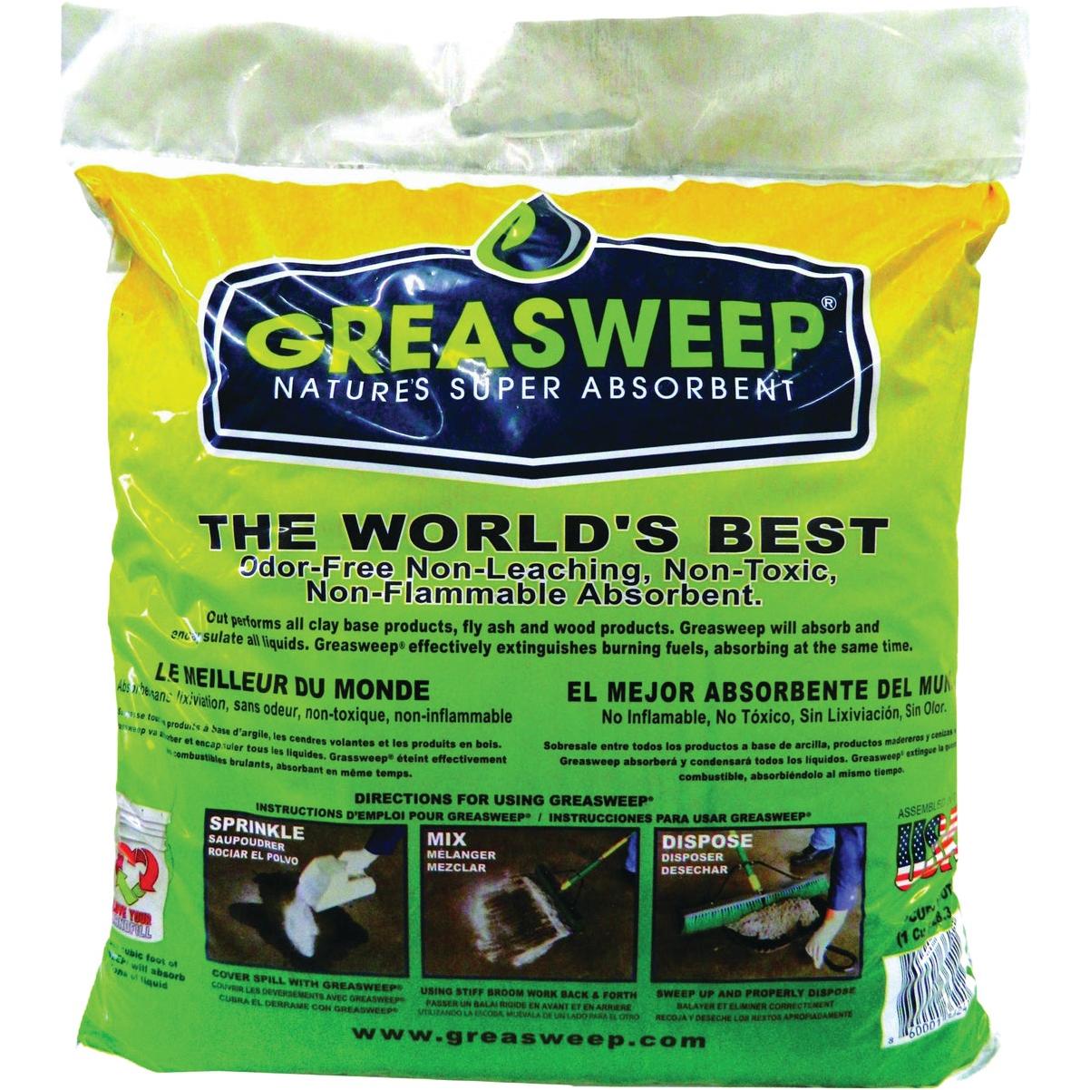 Greasweep 13 Lb. Natural Multi-Purpose Super Oil Absorbent