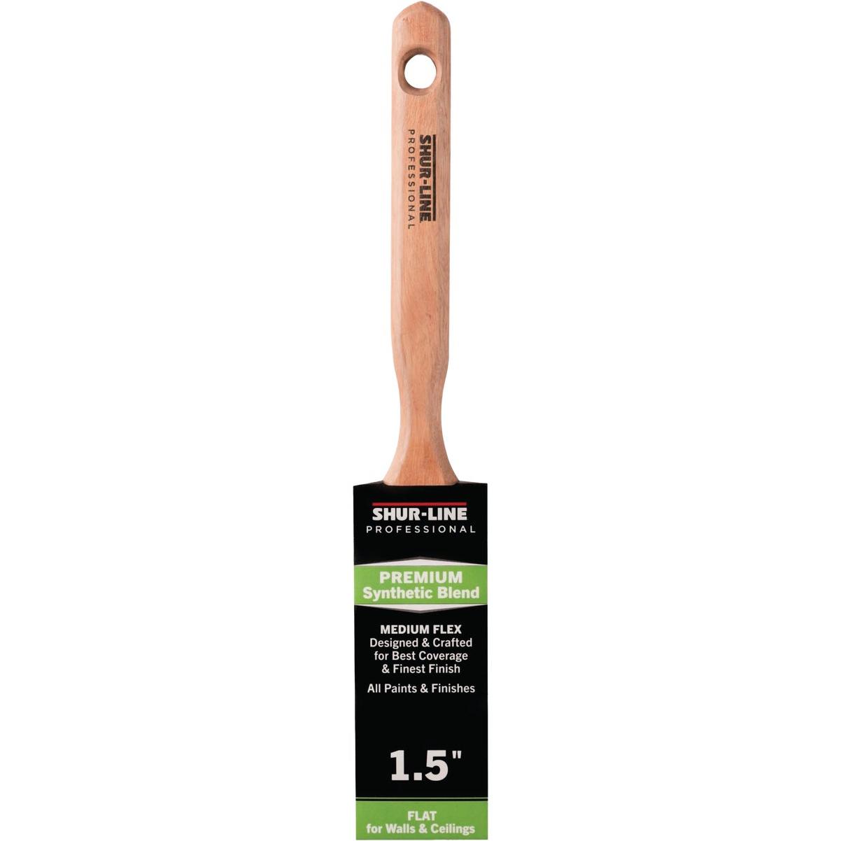 Shur-Line Pro 1 1/2 In. Flat Paint Brush
