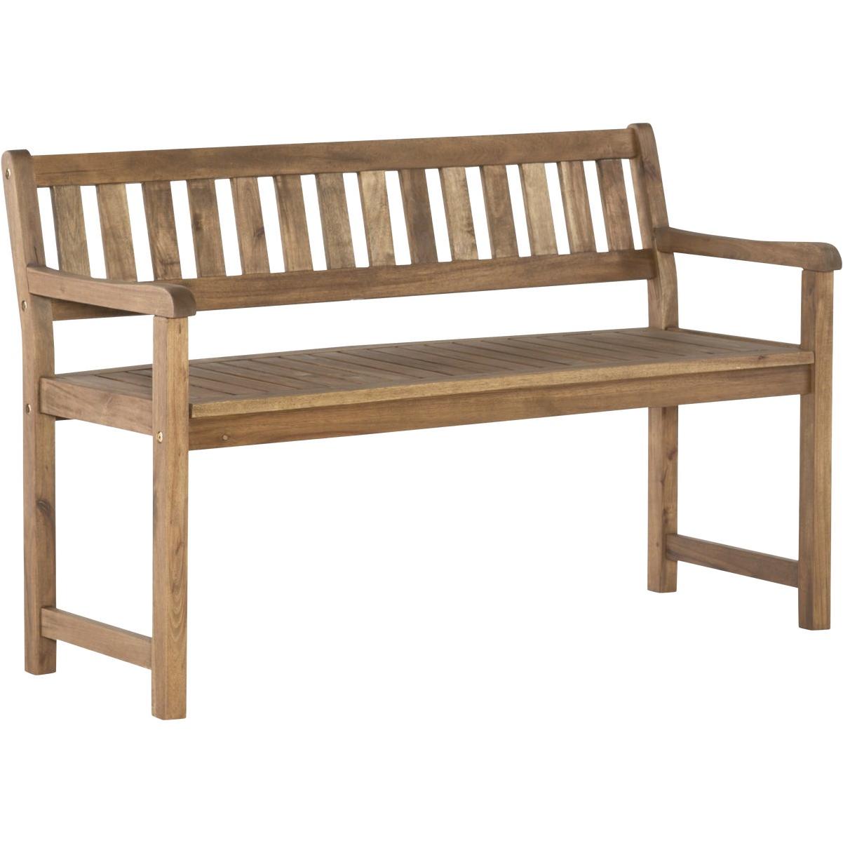 Linon Catalan 45 In. Wood Outdoor Bench