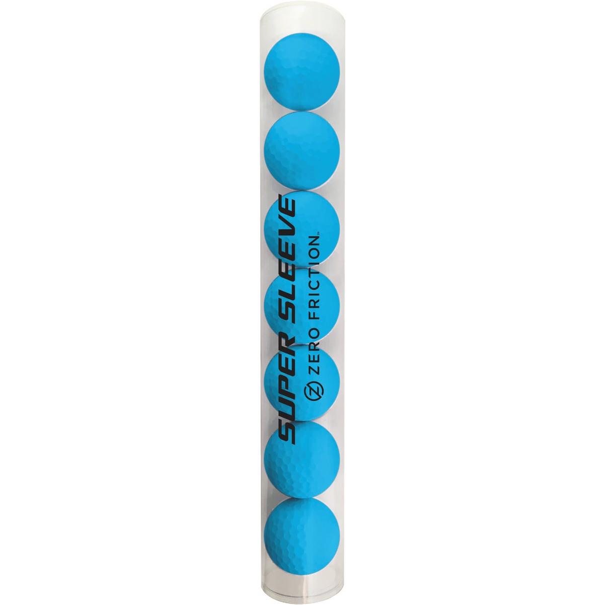 Zero Friction Blue Golf Balls (7-Pack)