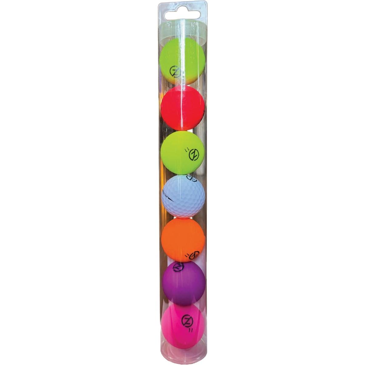 Zero Friction Matte Finish Golf Balls (7-Pack)