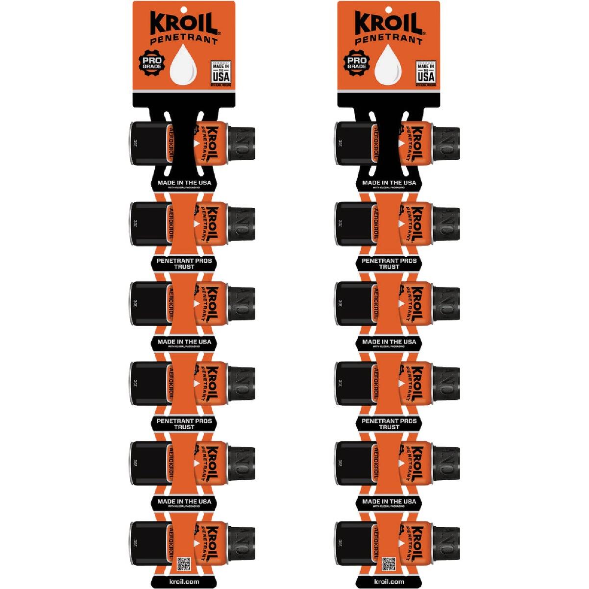 Kroil 3 Oz. Aerosol Oil Penetrant Clip Strip