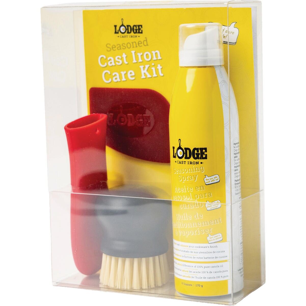 Lodge Cast Iron Care Kit (4-Piece)