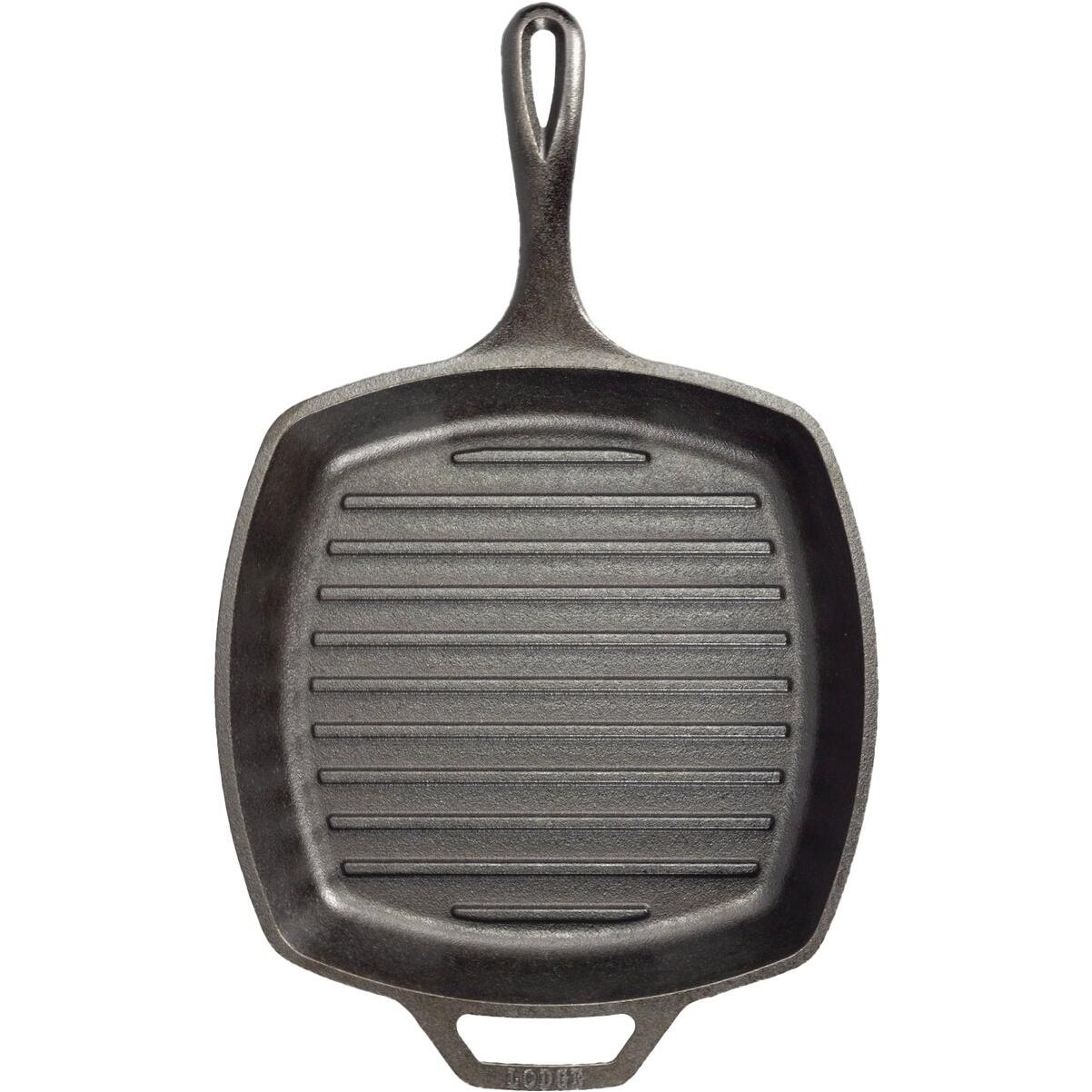 Lodge 10-1/2 In. Cast Iron Square Grill Pan