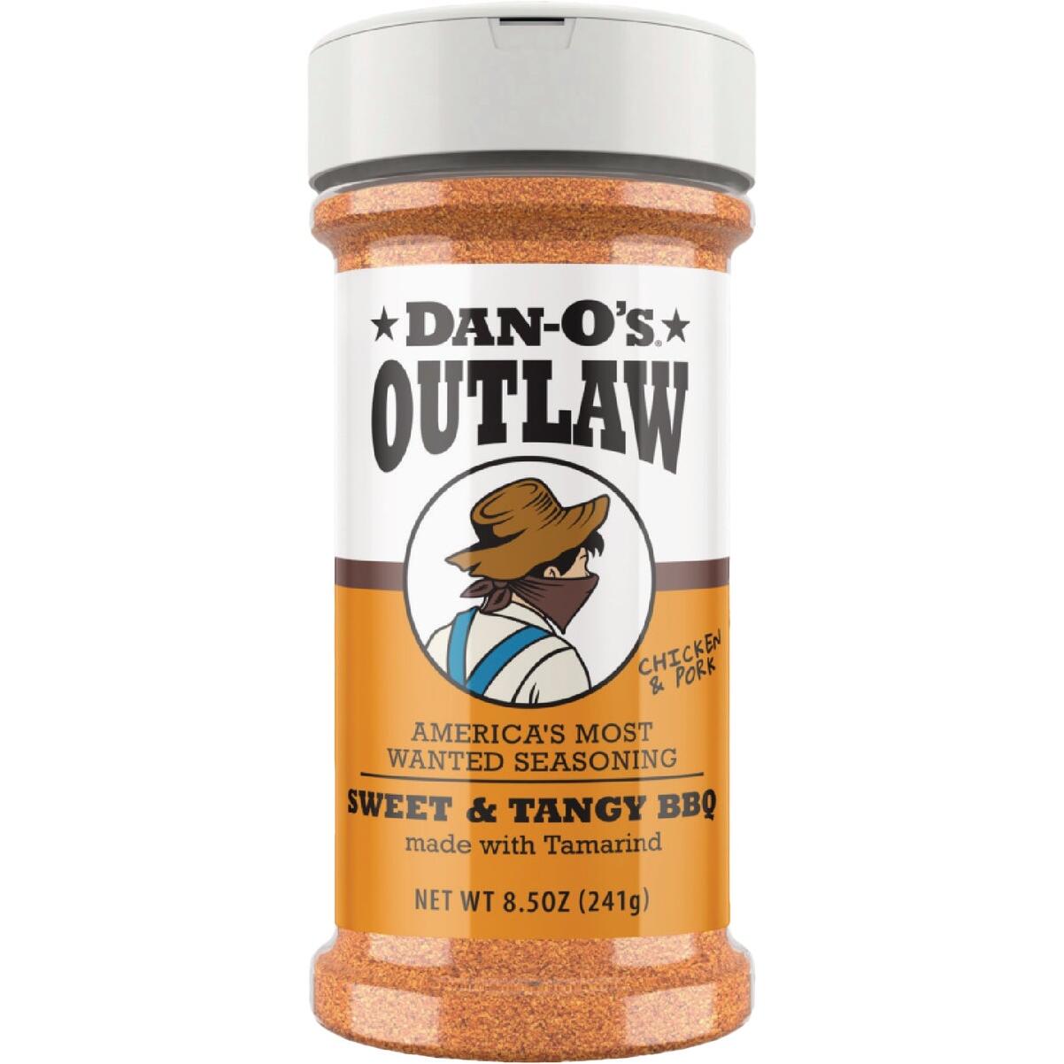 Dan-O's Outlaw 8.5 Oz. Sweet & Tangy Rub