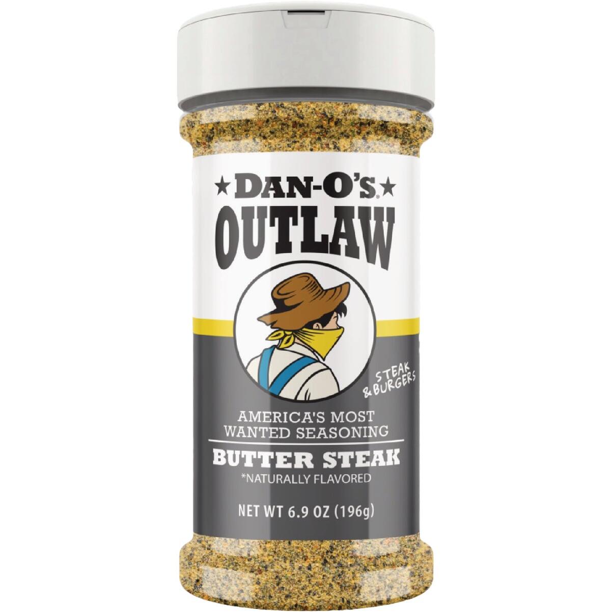 Dan-O's Outlaw 6.9 Oz. Butter Steak Rub