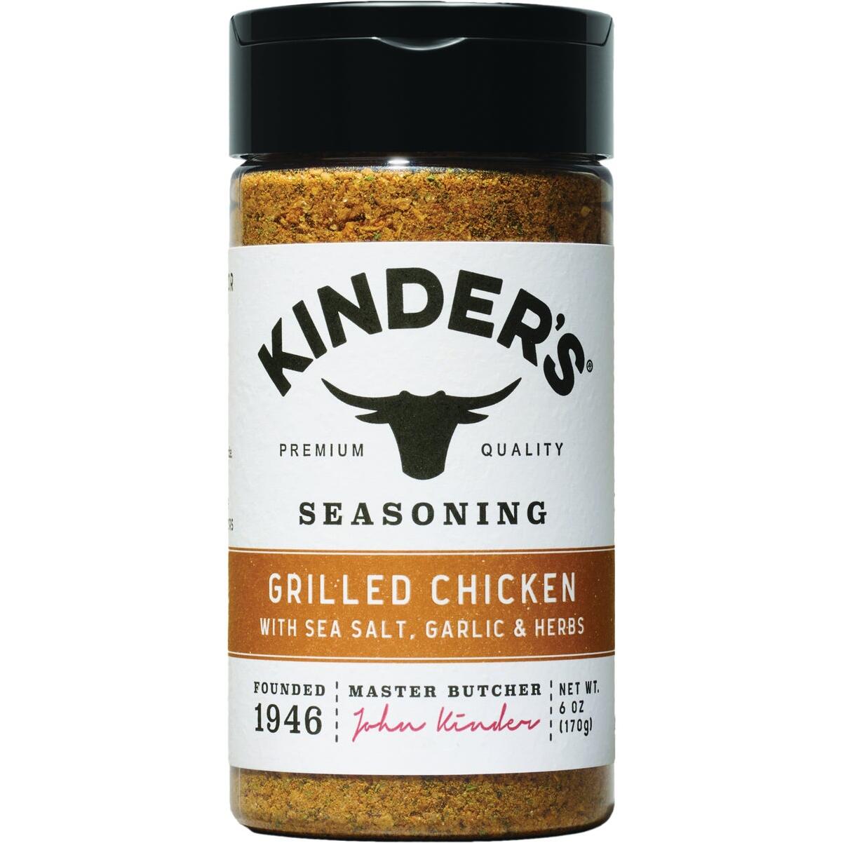 Kinder's 6 Oz. Grilled Chicken Seasoning