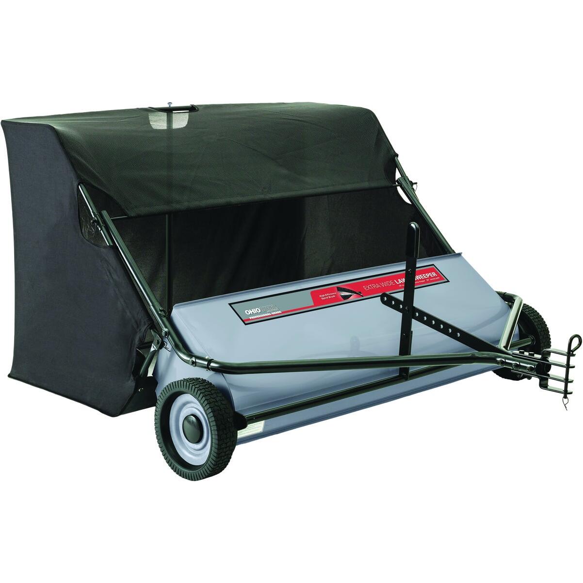 Ohio Steel 50 In. 26 Cu. Ft. Tow-Behind Lawn Sweeper