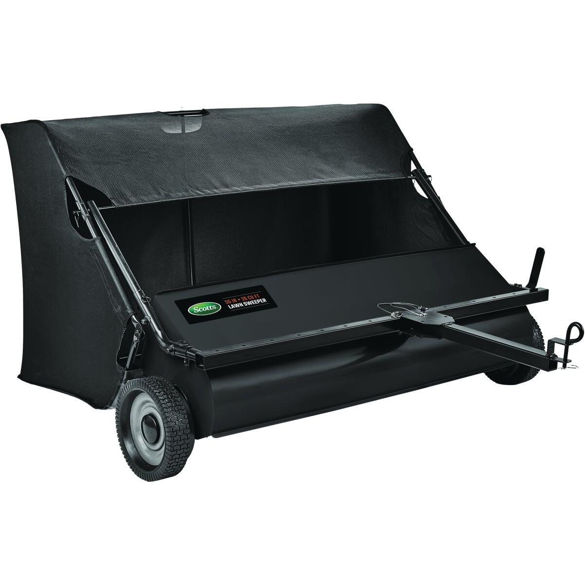 Scotts 50 In. 26 Cu. Ft. Tow-Behind Lawn Sweeper