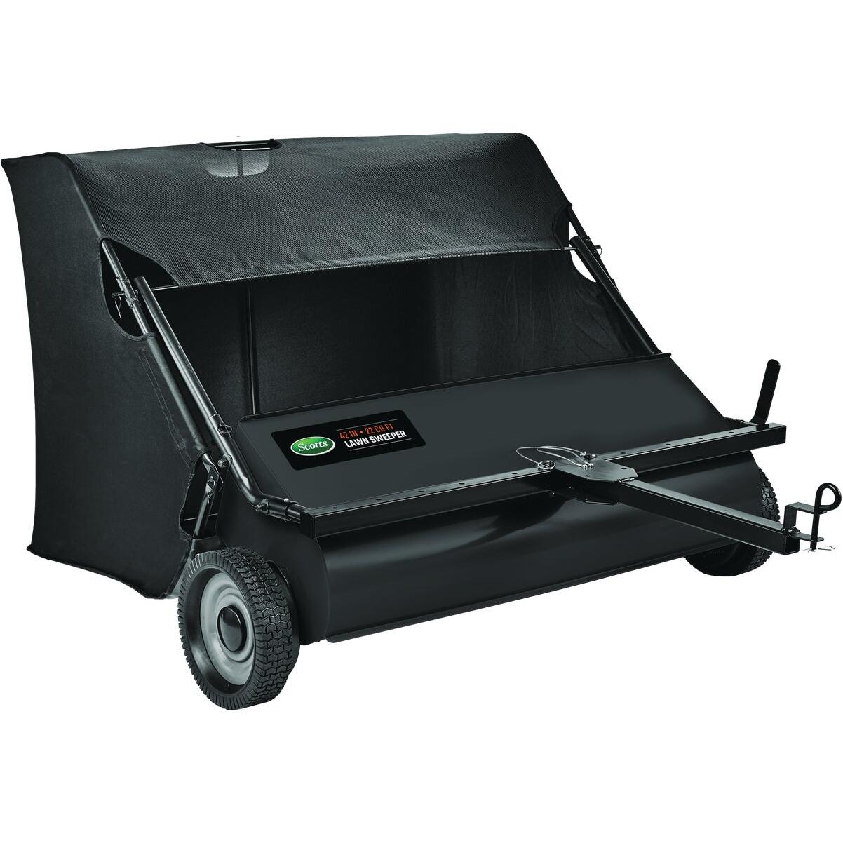Scotts 42 In. 22 Cu. Ft. Tow-Behind Lawn Sweeper
