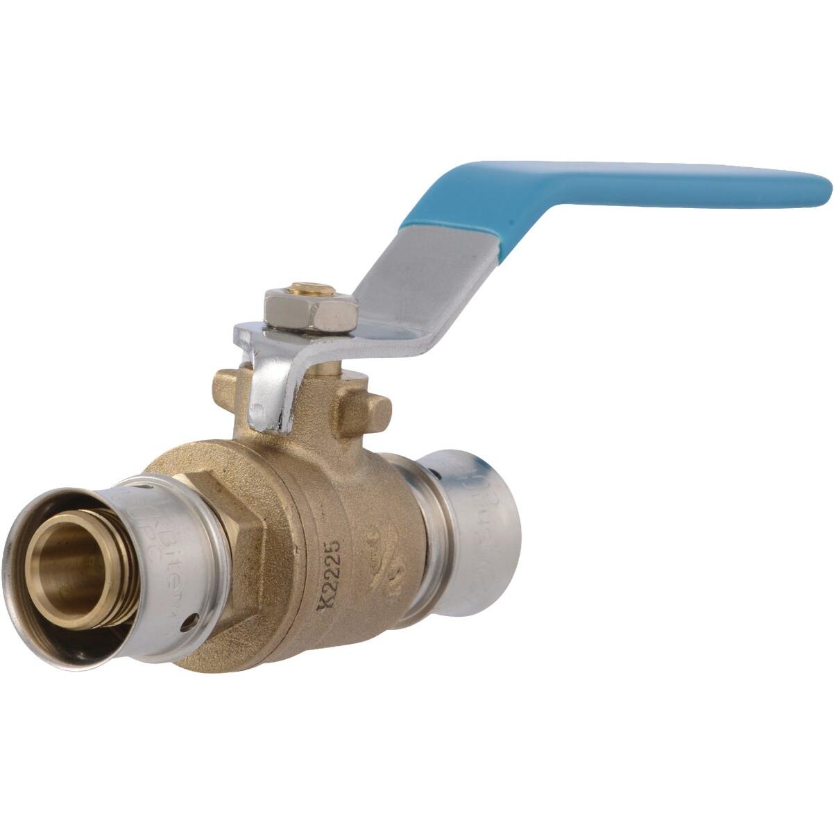 SharkBite 1/2 In. PEX Press Brass Ball Valve