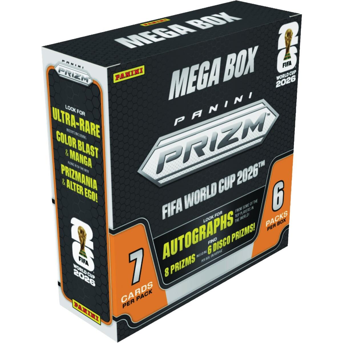 Panini 2026 Prizm World Cup Mega Box