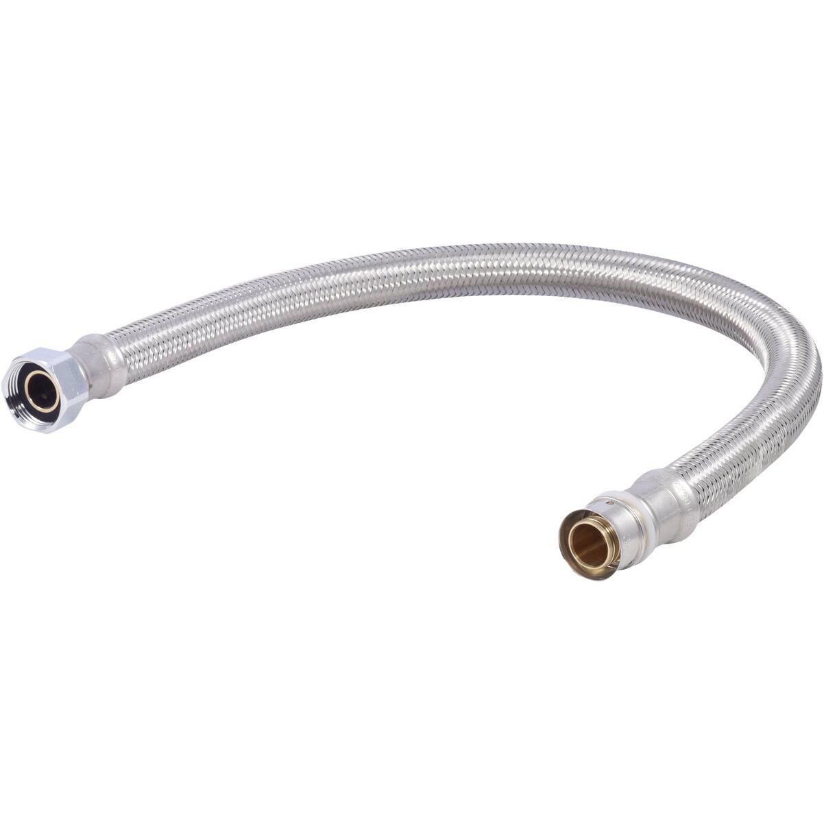 SharkBite 3/4 In. x 3/4 In.FIP x 18 In. PEX Press Stainless Steel Flex Connector