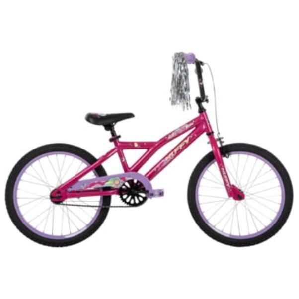115965 20 in. Glitzy Bike, Fuchsia Pink
