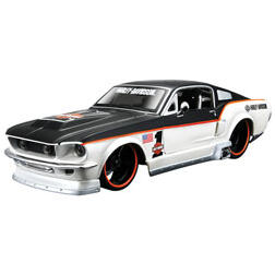 1967 Ford Mustang Gt Diecast by Maisto - 1:24 Scale, Black