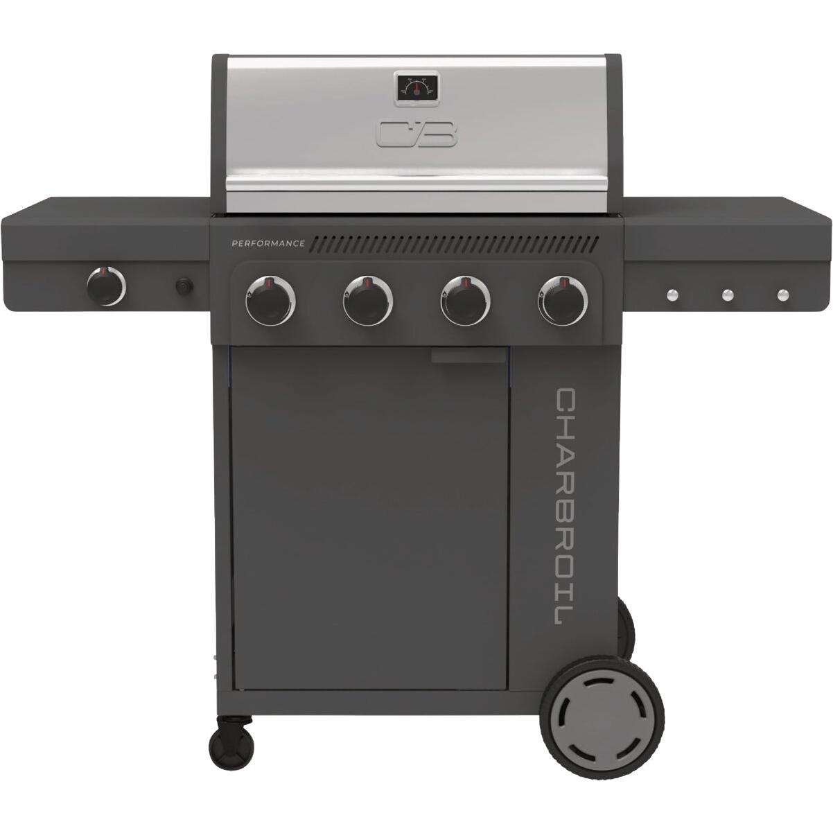 Char-Broil Performance Series FlavorMax 4-Burner 30,000 BTU LP Gas Grill with Side Burner