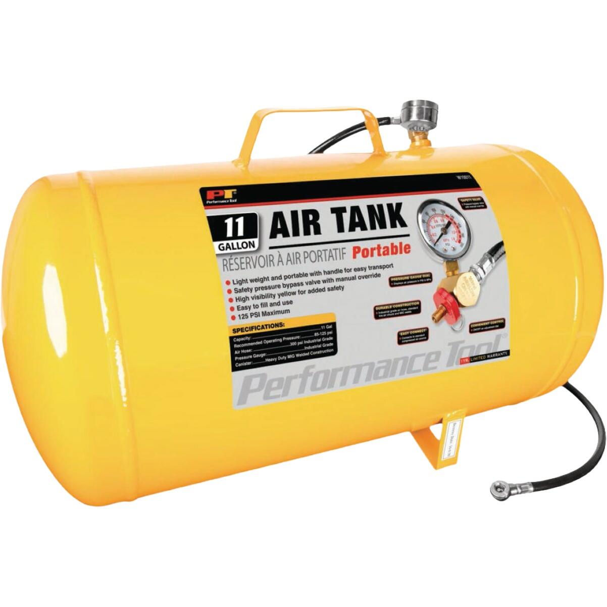 Performance Tool 11 Gal. Portable Shop Air Tank