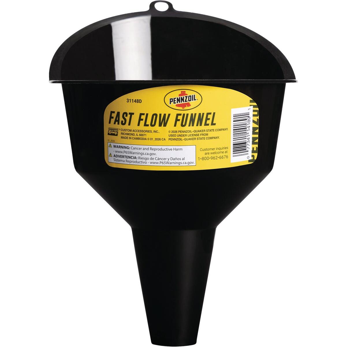 Pennzoil Wide Fast-Fill Funnel