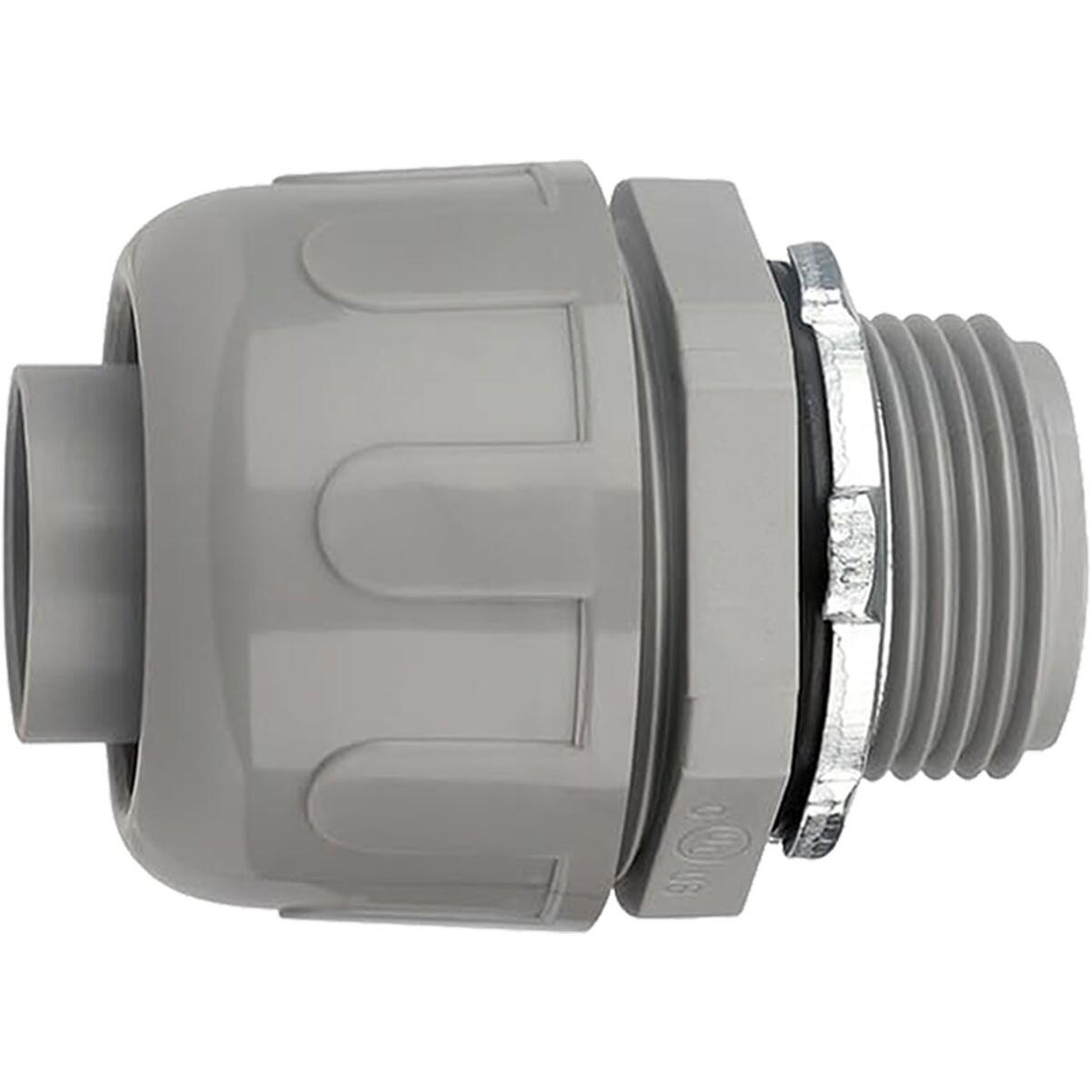 Halex 1 In. Liquid Tight PVC Quick Set Connector