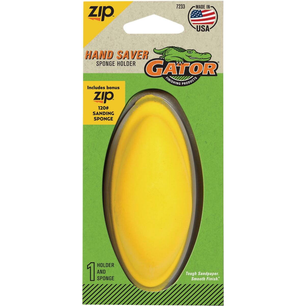 Gator Grit Zip 120 Grit Sanding Sponge Holder